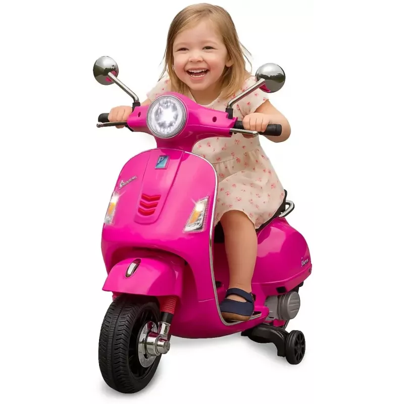 Jamara ride-on Vespa GTS 125 roze Li-Power 12.6
