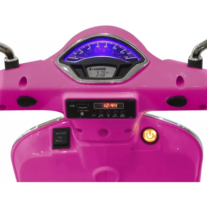 Jamara ride-on Vespa GTS 125 roze Li-Power 12.6