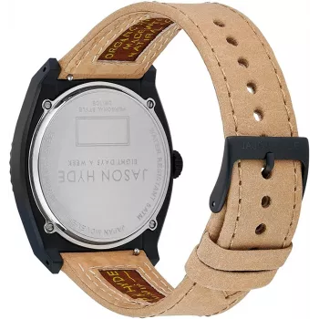 JASON HYDE JH10014 unisex horloge 40mm Earth Collection blauwe wijzerplaat blauwe band