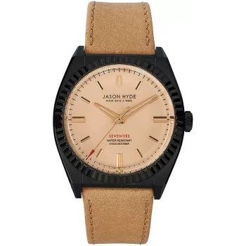 JASON HYDE JH10014 unisex horloge 40mm Earth Collection blauwe wijzerplaat blauwe band