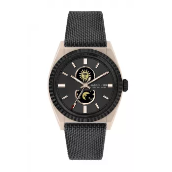 JASON HYDE MAN JH41006 (40mm) quartz horloge - blauwe wijzerplaat, blauwe band van gerecycled PET