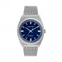 Jason Hyde heren analoog quartz horloge JH10005 40mm roestvrijstalen kast bruin leren band