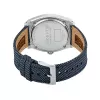 JASON HYDE herenhorloge JH41000 40mm quartz analoog RVS leer zwart