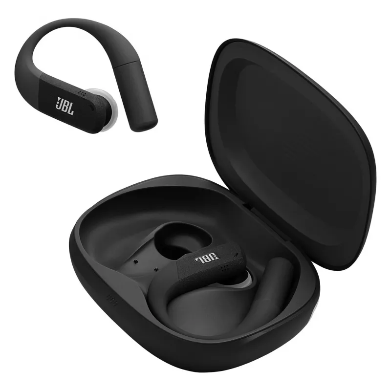 JBL Endurance PEAK 4 True Wireless In-Ear Sportkoptelefoon Bluetooth 5.3 IP68 Zwart/Grijs