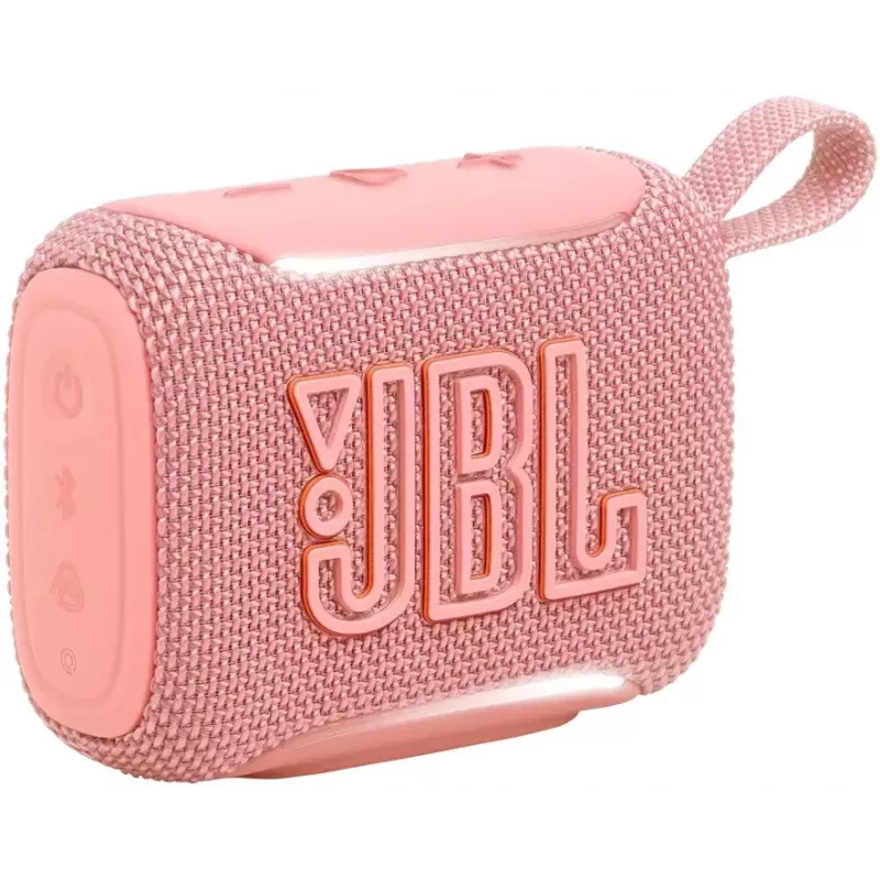 JBL Go 5 draagbare Bluetooth-luidspreker roze EU (IP67, Bluetooth 5.3, 4.2W, USB-C)
