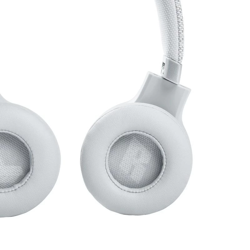 JBL Live 460NC draadloze on-ear koptelefoon met actieve ruisonderdrukking, wit