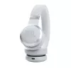 JBL Live 460NC draadloze on-ear koptelefoon met actieve ruisonderdrukking, wit