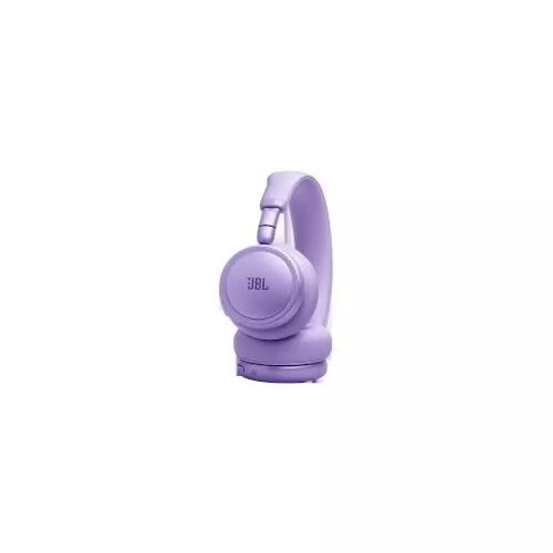 JBL Live 680NC draadloze on-ear koptelefoon met adaptieve ruisonderdrukking, paars