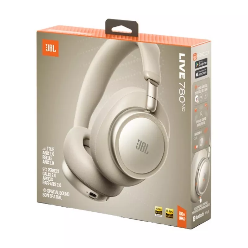 JBL Live 780NC draadloze over-ear hoofdtelefoon met adaptieve ruisonderdrukking