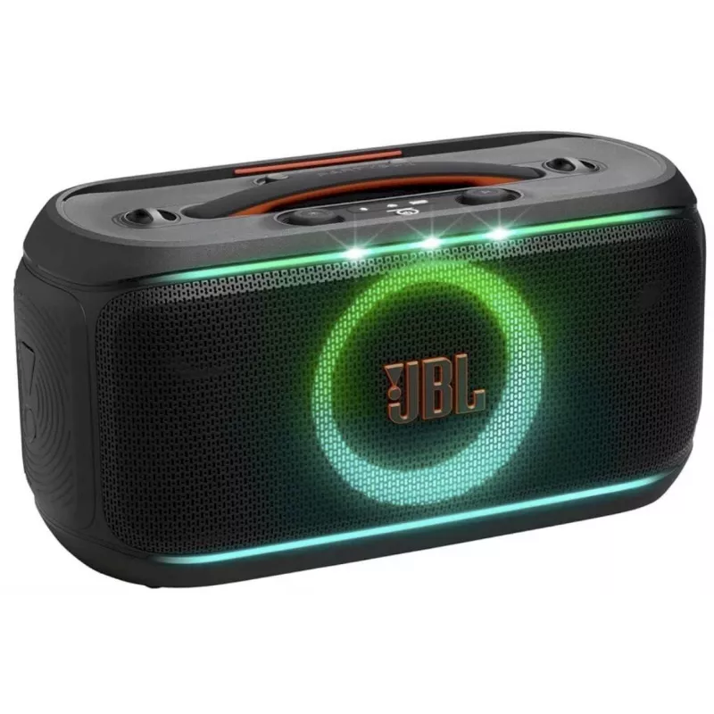 JBL Partybox On-The-Go 2 Bluetooth-luidspreker – zwart, 100 W RMS, IPX4, TWS