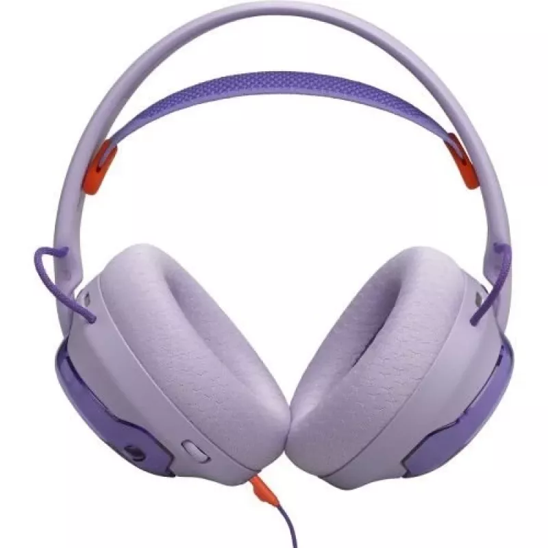 JBL Quantum 250 bedrade gaming-headset met microfoon, paars