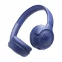 JBL Tune 530BT draadloze on-ear hoofdtelefoon met Pure Bass, Bluetooth 5.3, 40 uur accu, blauw