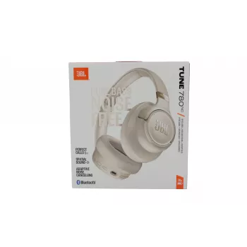 JBL Tune 780NC draadloze over-ear headset met actieve ruisonderdrukking - beige