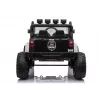 JC666 Politieauto kinderelektroauto met LED-verlichting, MP3 en afstandsbediening Wit