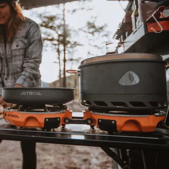 Jetboil Genesis Basecamp kooksysteem - Carbon