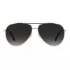 JIMMY CHOO JIMENA-S-2M2 dames vierkante acetaat zonnebril Havana bruin verloop 60/12/145 mm
