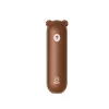 JISULIFE handventilator 8 bruin - draagbare oplaadbare miniventilator met powerbankfunctie