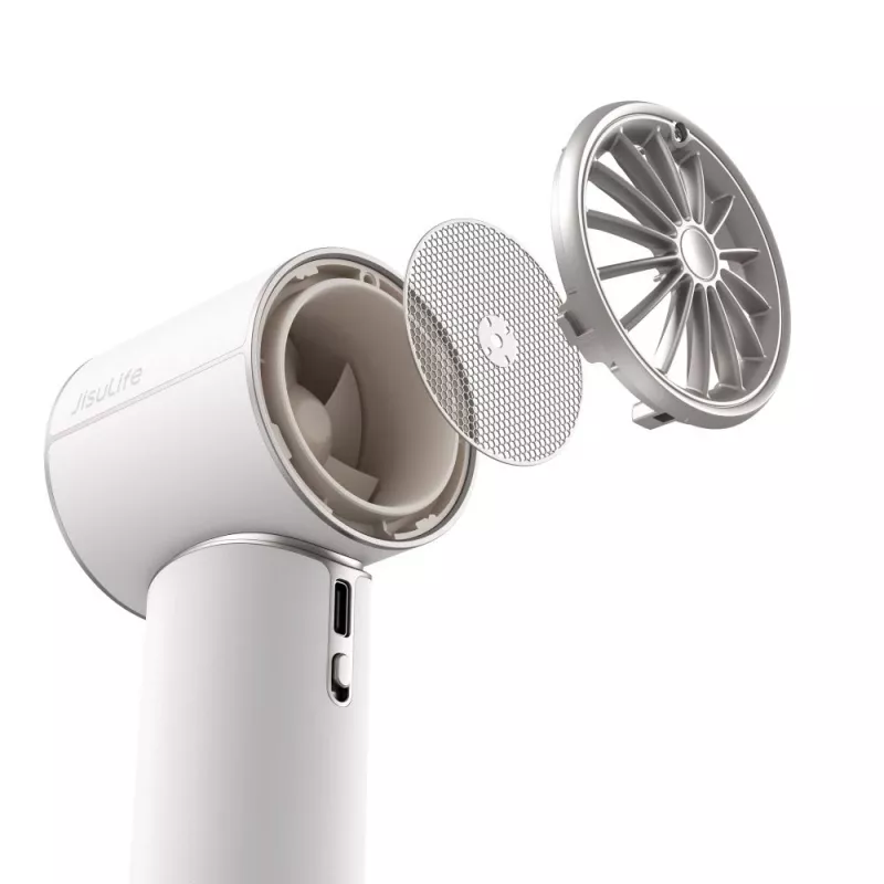 JISULIFE Handventilator Pro1 Mini 4250 mAh USB-C draagbare ventilator - Wit