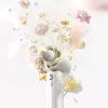 JISULIFE Handventilator Pro1 Mini 4250 mAh USB-C draagbare ventilator - Wit