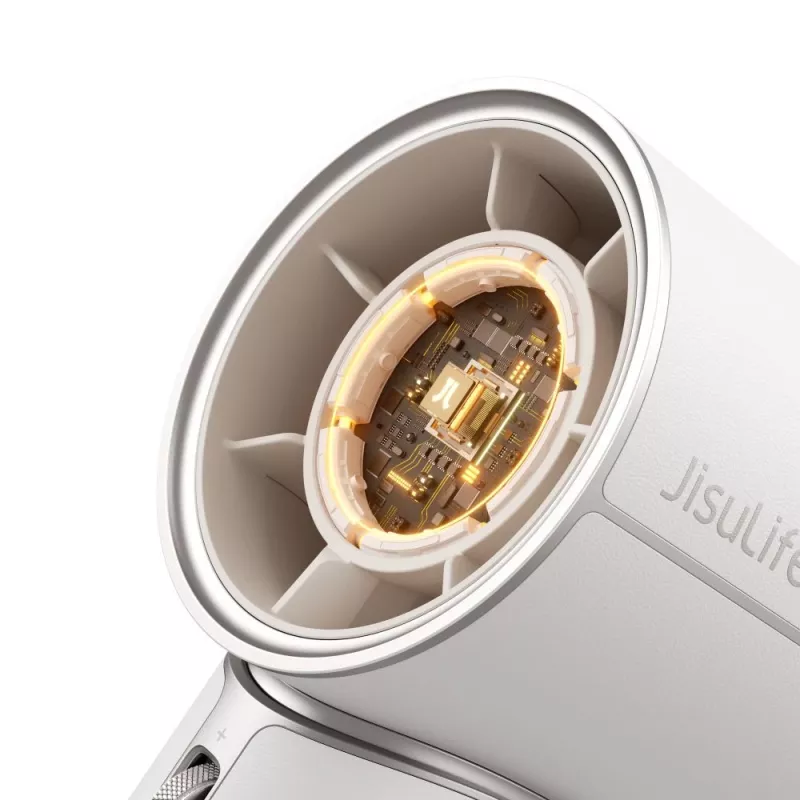 JISULIFE Handventilator Pro1 Mini 4250 mAh USB-C draagbare ventilator - Wit