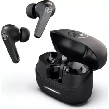 JLab JBuds ANC Pods True Wireless earbuds met actieve ruisonderdrukking, IP55, zwart