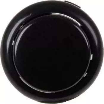 JOY-IT ARC Button M BK - mini-arcadetoets met microschakelaar, zwart, Button-Schwarz-Mini