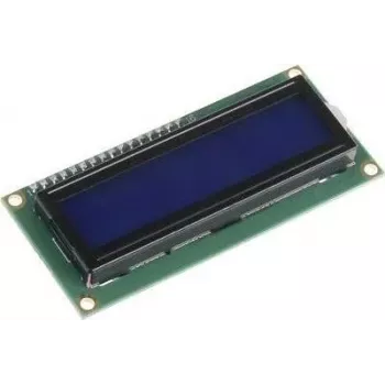 JOY-IT SBC-LCD16x2 I2C LCD-displaymodule voor Raspberry Pi, 16x2 tekens, groen/blauwe achtergrondverlichting
