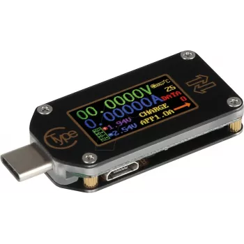 JOY-IT TC66C USB-C vermogensmeter met kleuren-lcd en bluetooth