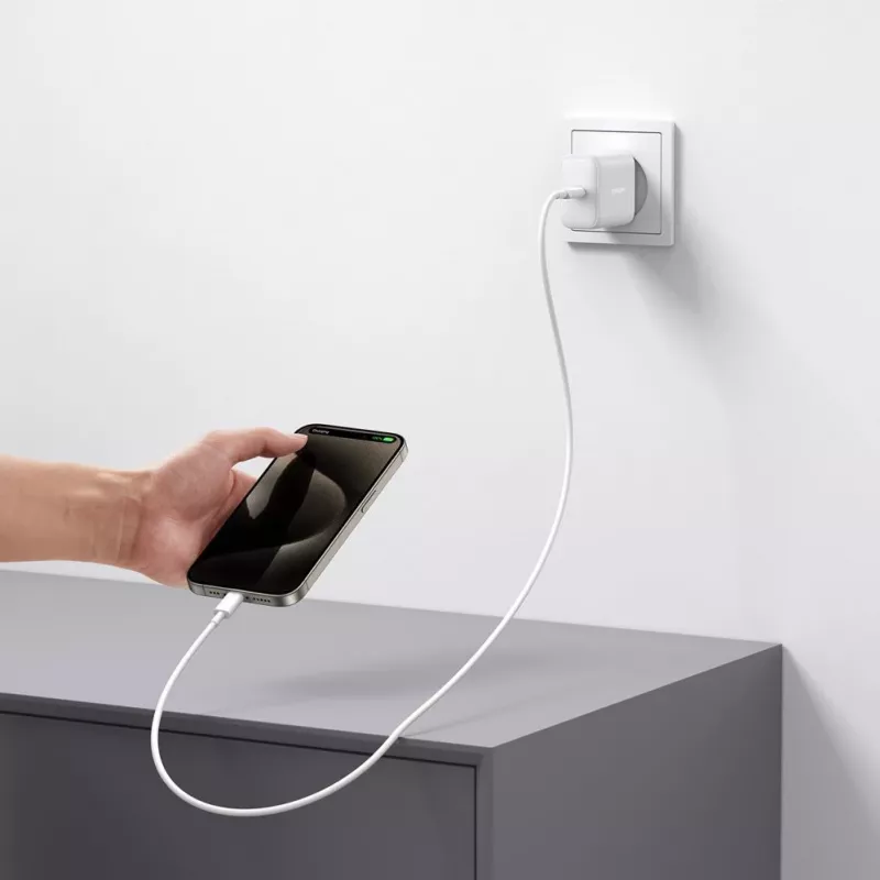 JOYROOM 10000mAh 22,5W USB-C powerbank met geïntegreerde kabel