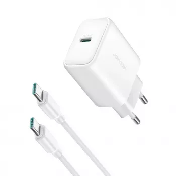 JOYROOM 10000mAh 22,5W USB-C powerbank met geïntegreerde kabel