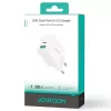 Joyroom 20W dual-port (USB-A + USB-C) oplader EU-stekker wit