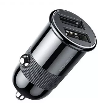 Joyroom 3.1A dual port slimme autolader (C-A06) zwart