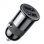 Joyroom 3.1A dual port slimme autolader (C-A06) zwart