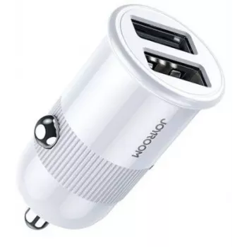 Joyroom 3.1A Dual Port Smart Autolader Wit (C-A06 White)