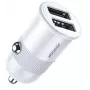 Joyroom 3.1A Dual Port Smart Autolader Wit (C-A06 White)