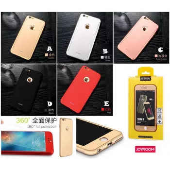Joyroom Apple iPhone 7 plastic hoesje 360° JR-BP207 rood