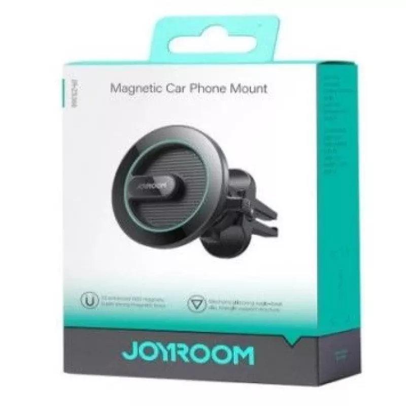Joyroom magnetische telefoonhouder voor auto-ventilatieroosters zwart