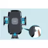 Joyroom telefoonhouder met flexibele arm voor dashboard en voorruit zwart