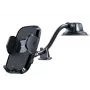 Joyroom telefoonhouder met flexibele arm voor dashboard en voorruit zwart