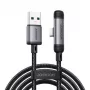Joyroom EnjoyX Series USB-A naar USB-C 90-graden kabel A56, 3A, 480 Mbps, 1,2 m, zwart (S-A56)