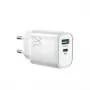 JOYROOM snellader USB-A QC3.0 / USB-C PD 20W wit (L-QP2011)
