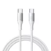 JOYROOM Flash Series USB-C naar USB-C kabel A28, 60W, 480 Mbps, 2m, wit (S-A28-CCW2)