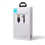 Joyroom gaming-kabel Type-C (haaks) - USB (recht) kabel 3A, 480Mbit/s, 1,2m, zwart (S-UC027A6)