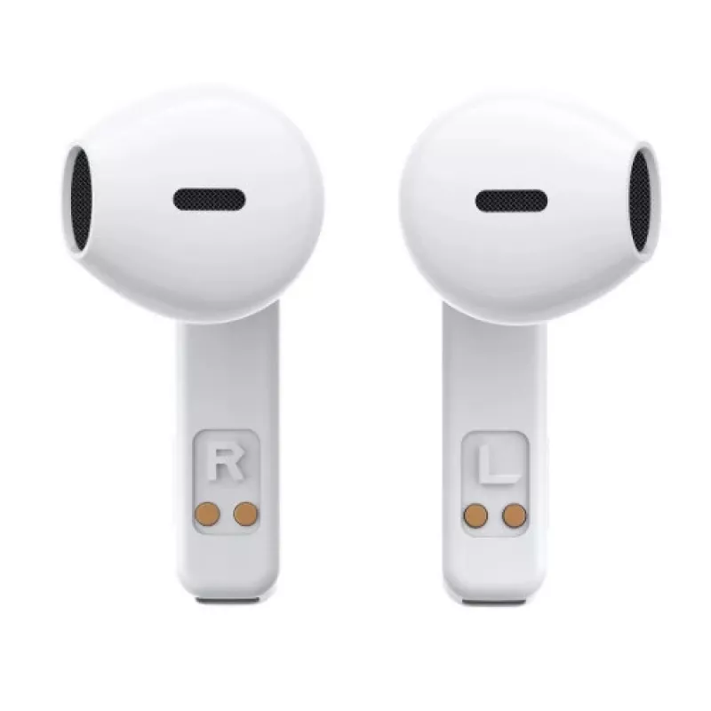 Joyroom IceLens Series True Wireless earbuds met LED-lichten, Bluetooth 5.3, wit (JR-TC1-WHT)