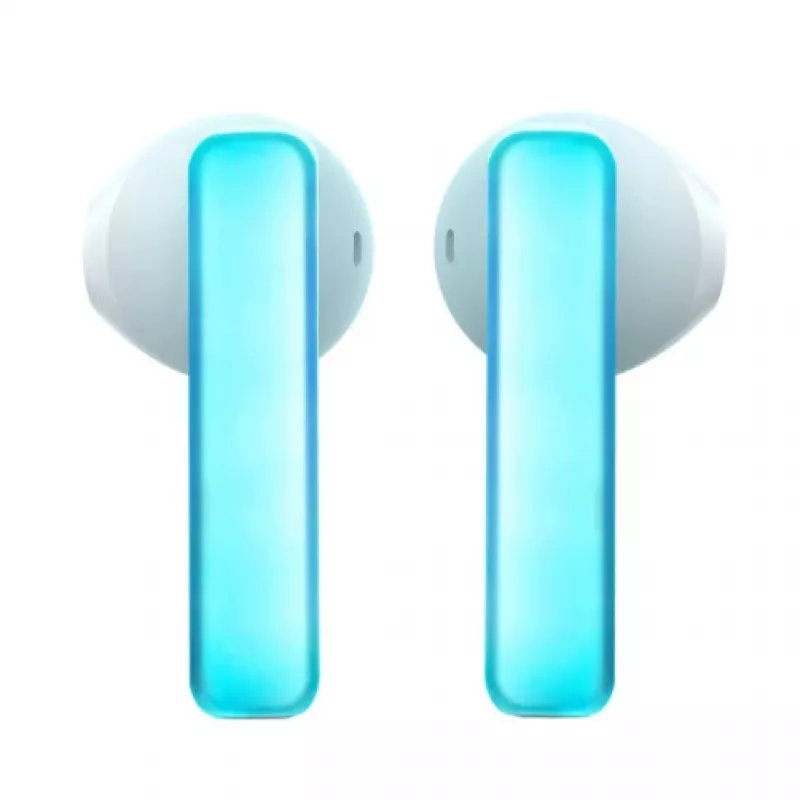 Joyroom IceLens Series True Wireless earbuds met LED-lichten, Bluetooth 5.3, wit (JR-TC1-WHT)