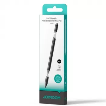 Joyroom JR-BP561 passieve magnetische capacitieve stylus - 3-in-1 voor touchscreen (zwart)