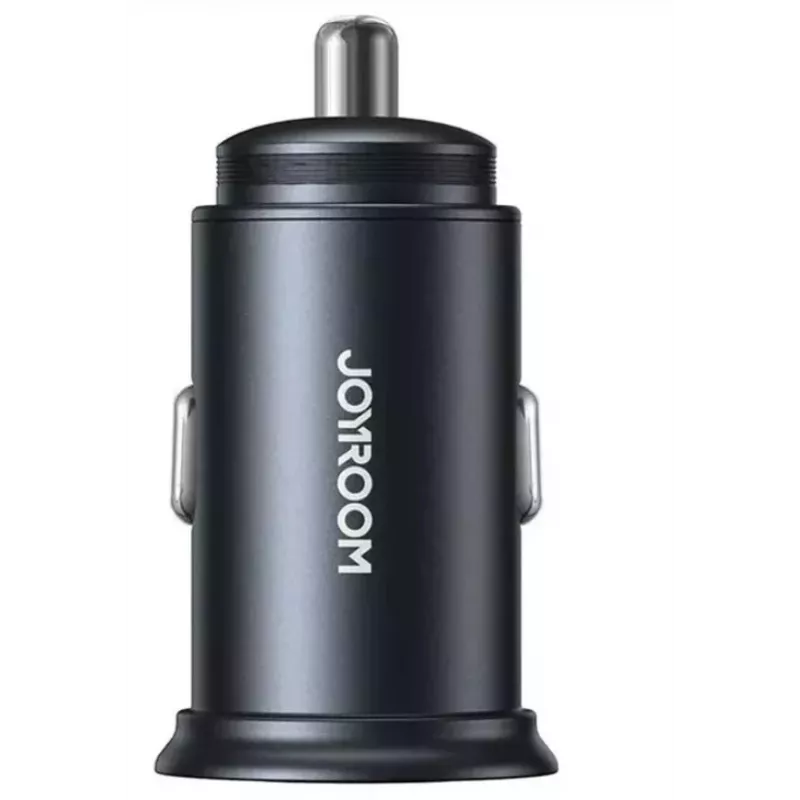 JOYROOM JR-CCN04 mini autolader 60W USB-C PD 3.0 & USB-A QC 3.0, zwart