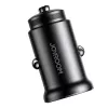 Joyroom JR-CCN05 mini autolader 30W USB-A USB-C zwart