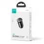 Joyroom JR-CCN06 mini autolader 30W 2x USB-C metaal zwart