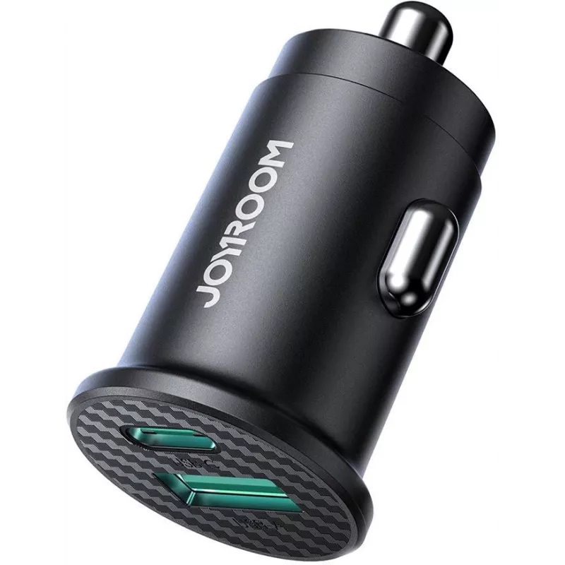 JOYROOM JR-CCN16 mini 15W USB-A autolader, zwart